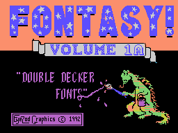 Fontasy Vol. 1A Screenshot 1