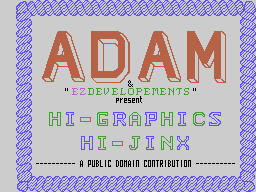 Hi-Graphics Hi-Jinx Screenshot 1