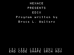 EdiX Screenshot 1