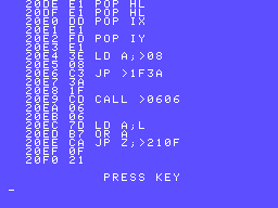 Disassembler Screenshot 2