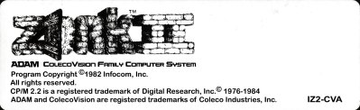 Zork II Floppy Disk