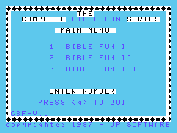 Complete Bible Fun Series, The Screenshot 1