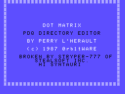 PDQ Directory Editor Screenshot 1