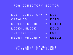 PDQ Directory Editor Screenshot 2