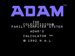 ADAM's Calculator Screenshot 1