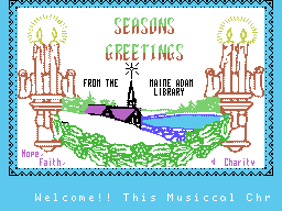Maine ADAM Library - Christmas 1995 Screenshot 1