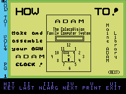 Maine ADAM Library - How To Vol. 4 - Make and Assemble Your Own ADAM Clock Screenshot 1