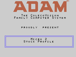 Stock Profile Screenshot 1