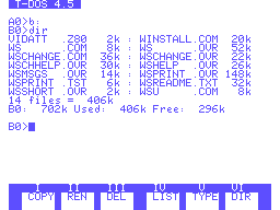 Wordstar 4.0 Screenshot 1