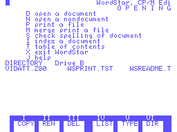 Wordstar 4.0 Screenshot 2