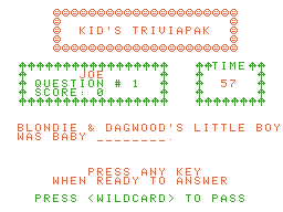 Kids Triviapack I Screenshot 2