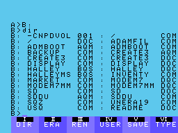 NIAD CP/M CNDV #01 - #59 Screenshot 1