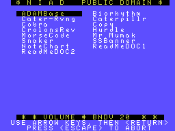 NIAD SmartBASIC BNDV #20 Screenshot 2