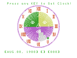 Clock Set For Eve or Orphanware Clock Card Screenshot 1