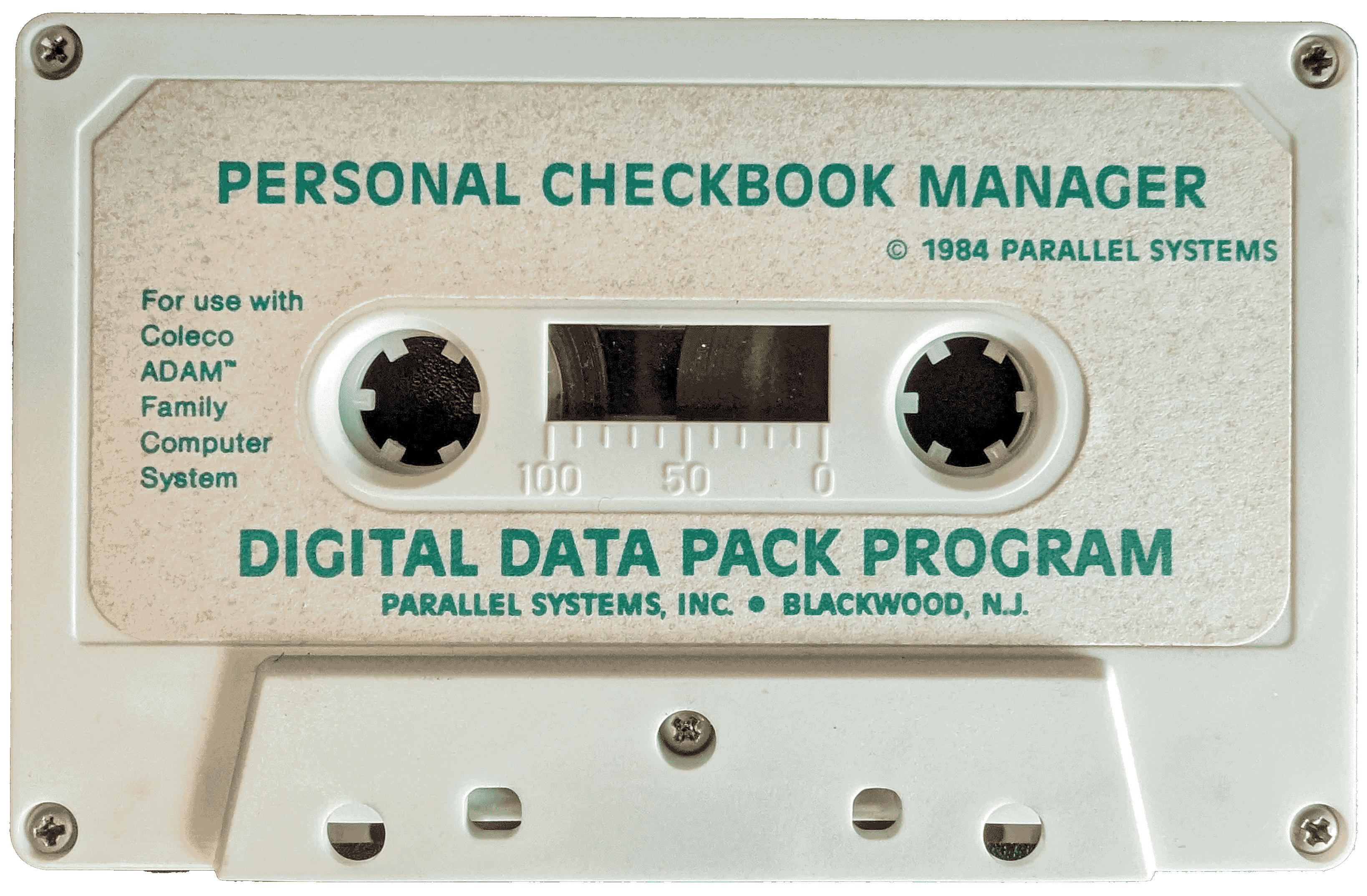 PERSONAL CHECKBOOK MANAGER