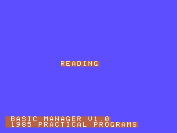 Basic Manager 1.0 Screenshot 1