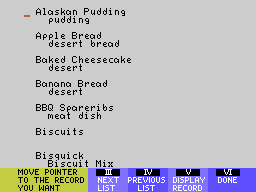 Grandma's Recipes For RecipeFILER Screenshot 1