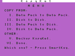 Kopykat Backup Utility Screenshot 2