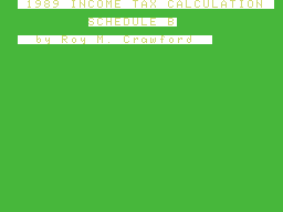 1989 Income Tax Calculation Screenshot 1