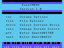 SuperMENU v1.0 Screenshot 1