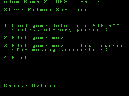 ADAM Bomb 2 - The Rescue Editor Screenshot 1