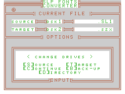 SLP Font Converter Screenshot 2