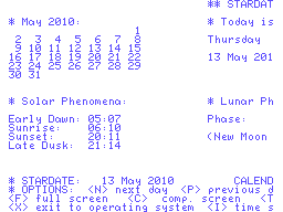 StarDate v1.2 Screenshot 2