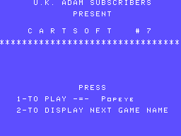 Cartsoft #07 Screenshot 1
