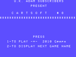 Cartsoft #08 Screenshot 1