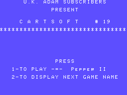 Cartsoft #19 Screenshot 1