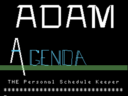 ADAM Agenda Screenshot 1