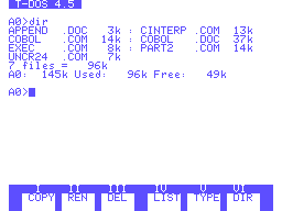 Cobol (NPS Micro-Cobol v2.1) Screenshot 1