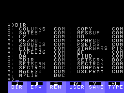 CP/M 2.2 or T-DOS P.D. Vol. #01 Screenshot 2
