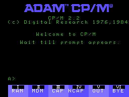 CP/M 2.2 or T-DOS P.D. Vol. #03 Screenshot 1