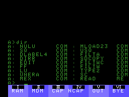 CP/M 2.2 or T-DOS P.D. Vol. #03 Screenshot 2