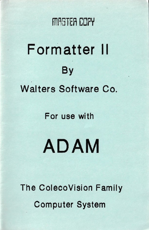 FORMATTER II Package