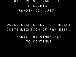 RamDISK v1.0 Screenshot 1