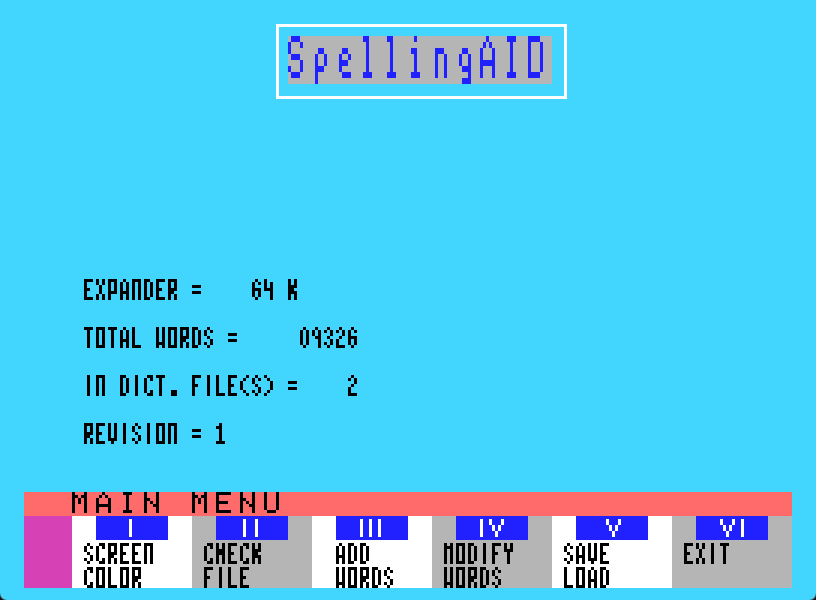 SpellingAID Screenshot 1