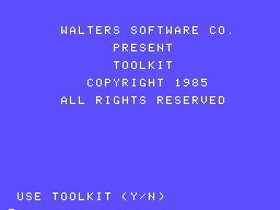 Walter's Software Toolkit Screenshot 1