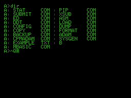 8mb CP/M Disk with Eve RS232 and Parallel Printer Screenshot 1