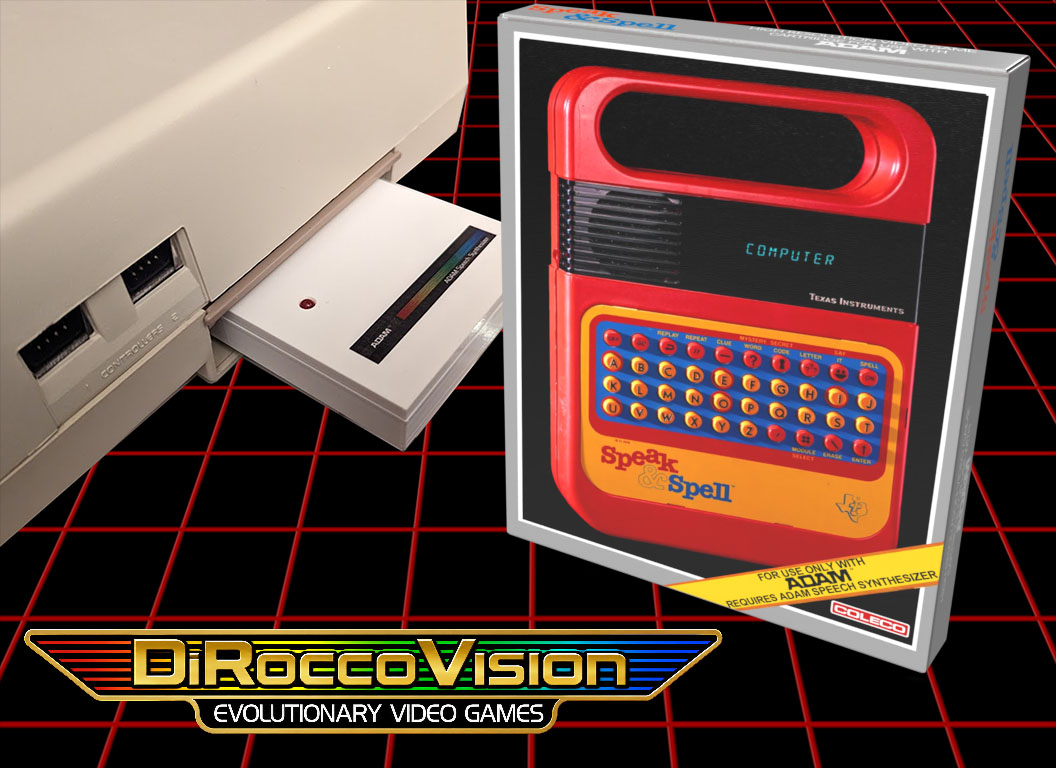 ColecoVision ADAM Speek n Spell AD