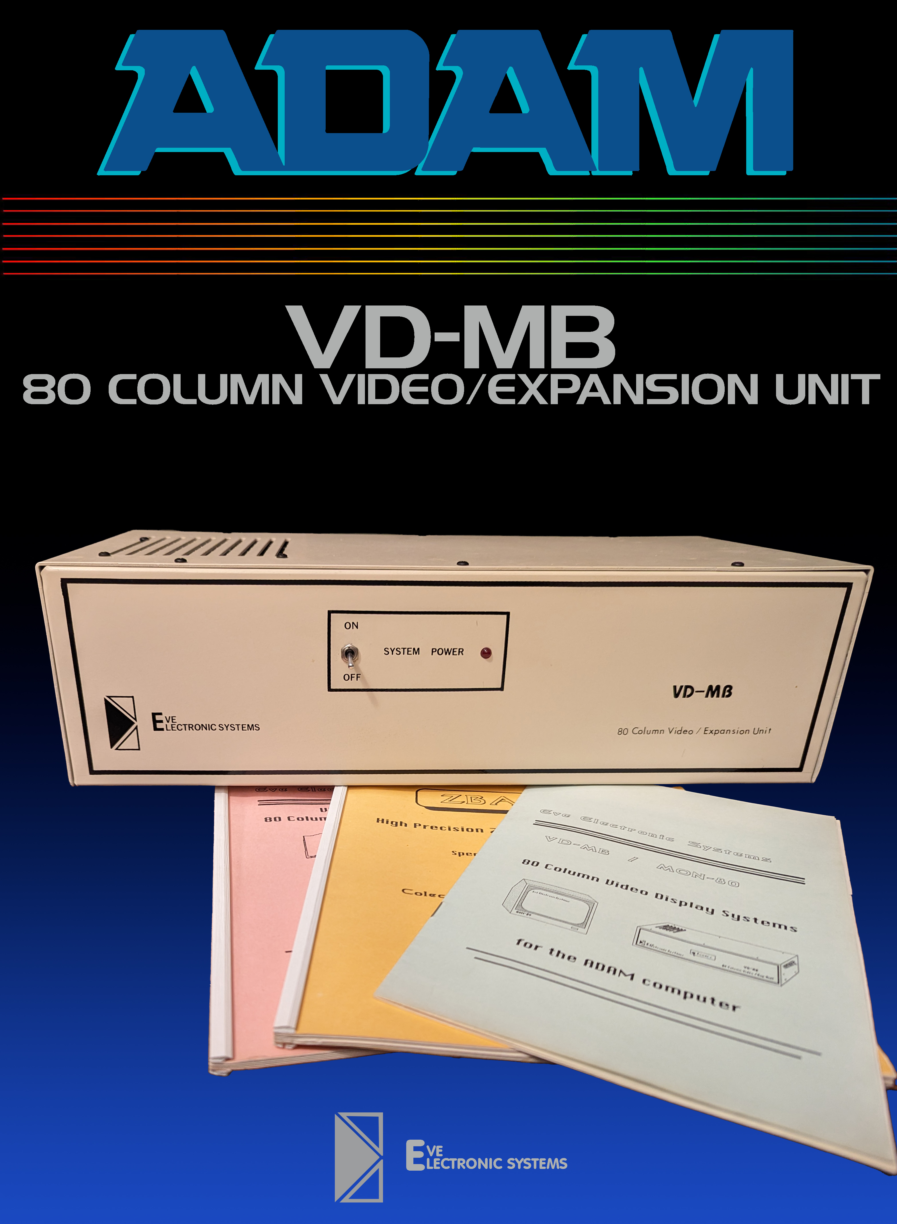 Adam Computer Poster ColecoVision ADAM Graphics & Artwork Collection | Posters & Promotional Art