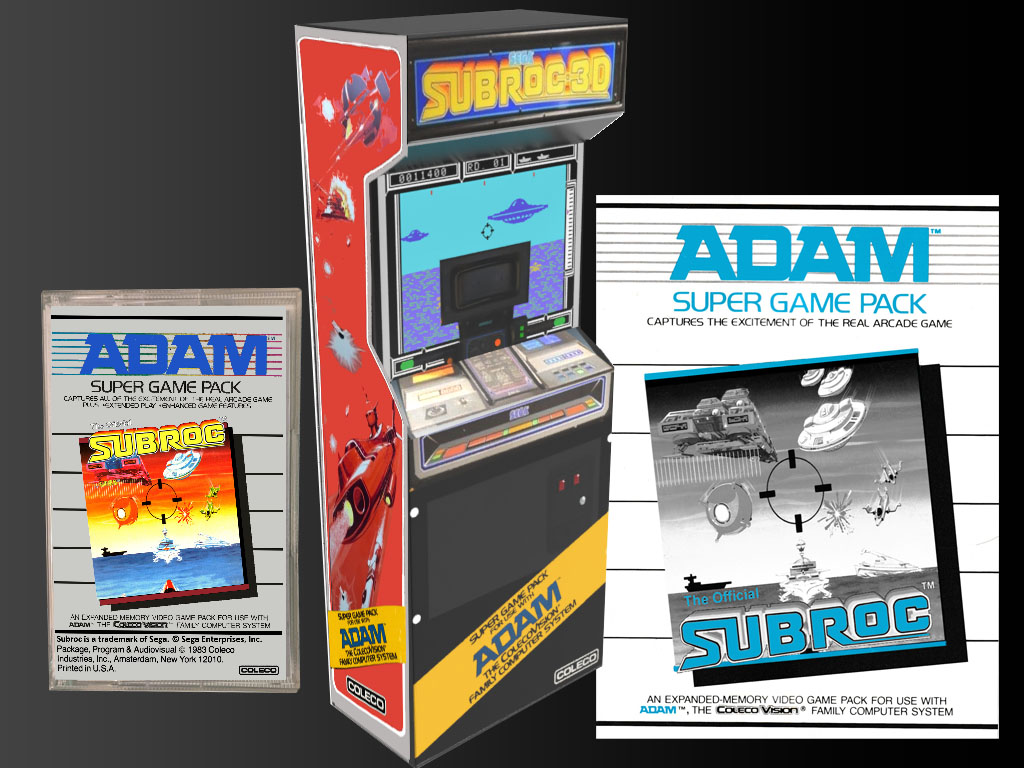 ColecoVision SUPER GAME ARCADE BOXES