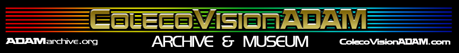 ColecoVision ADAM Banner - Retro Gaming Museum