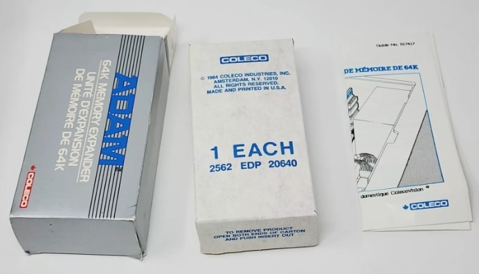 Coleco (Canada) Limitee_ - 64K Memory Expander - _03.jpg