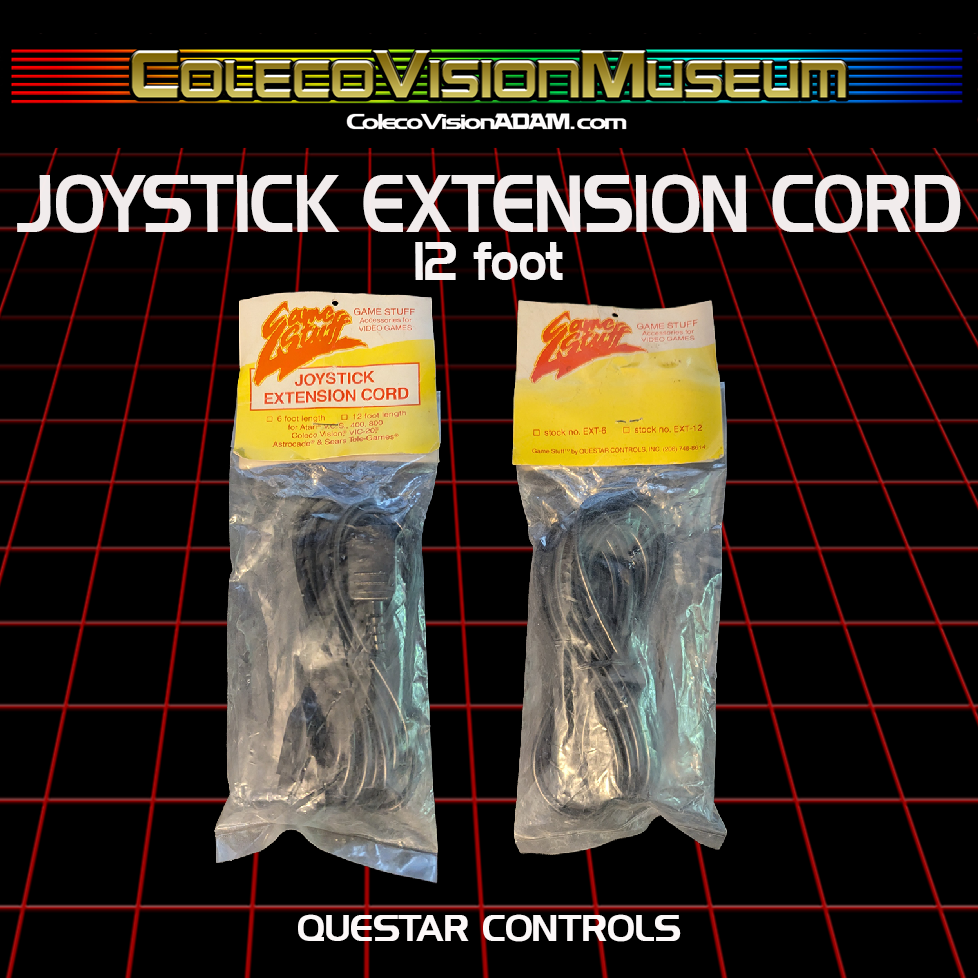 Game Stuff - Joystick Extension Cord 12ft