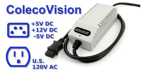 ColecoVision PSU Modern Gray US
