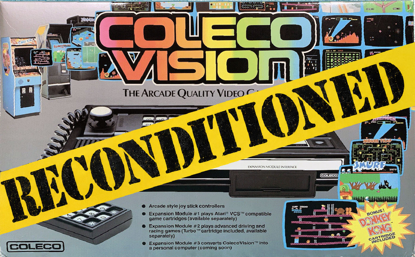 ColecoVision with Donkey Kong (Factory Reconditioned)