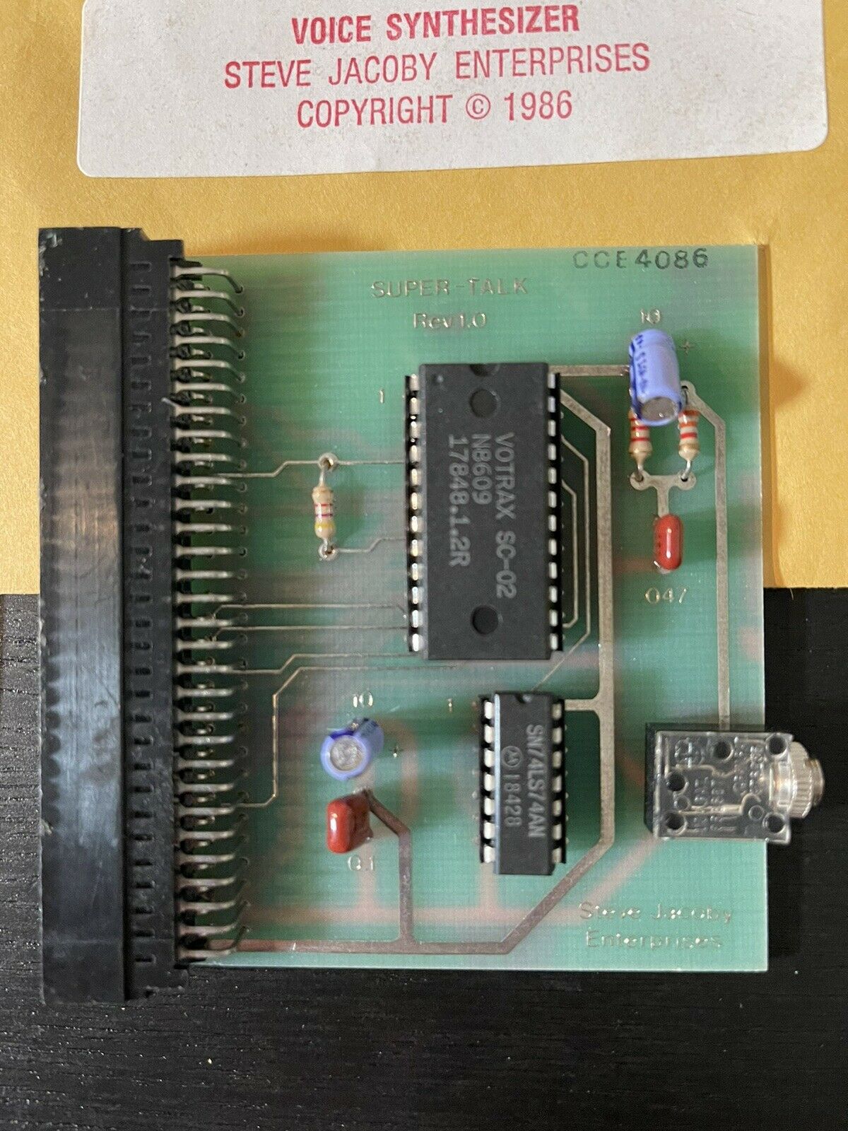 Steve Jacoby Enterprises - SuperTalk Voice Synthesizer - _01.jpg