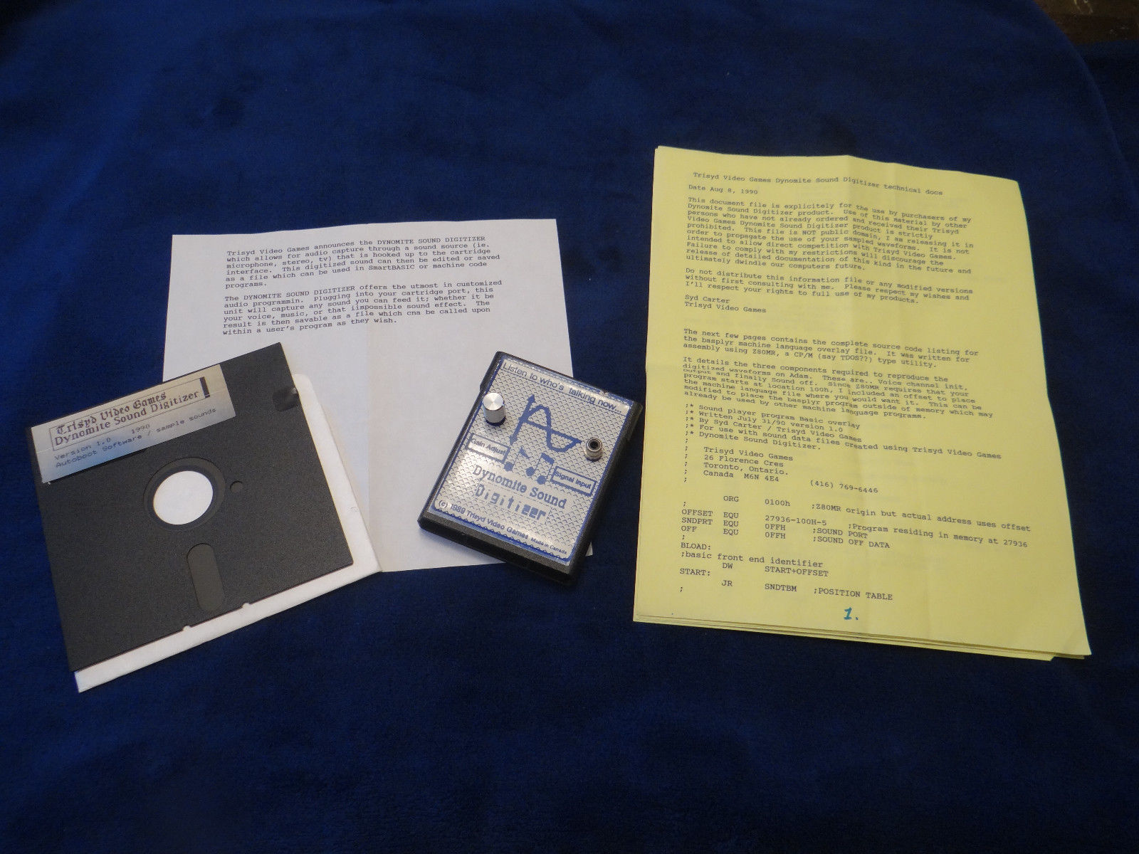 Trisyd Video Games - Dynomite Sound Digitizer Cart - _04.jpg